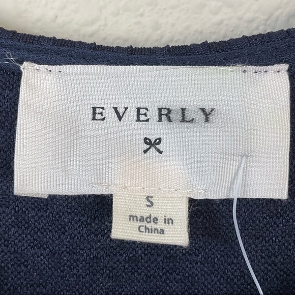 Everly Navy Blue Fit & Flare - Picture 7 of 8